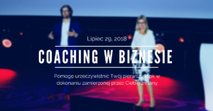 coaching w biznesie Robert Łężak i Kalina Grela